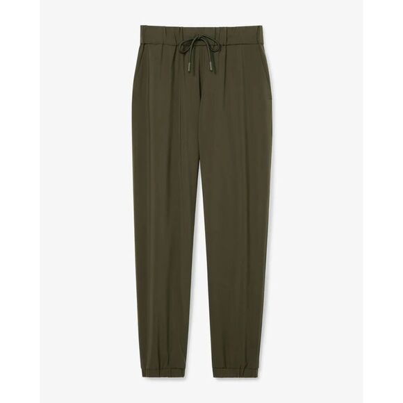 LISETTE Pants - MM Lafleur Delaney Luxury Jogger OrigamiTech Pants Olive Green Size M